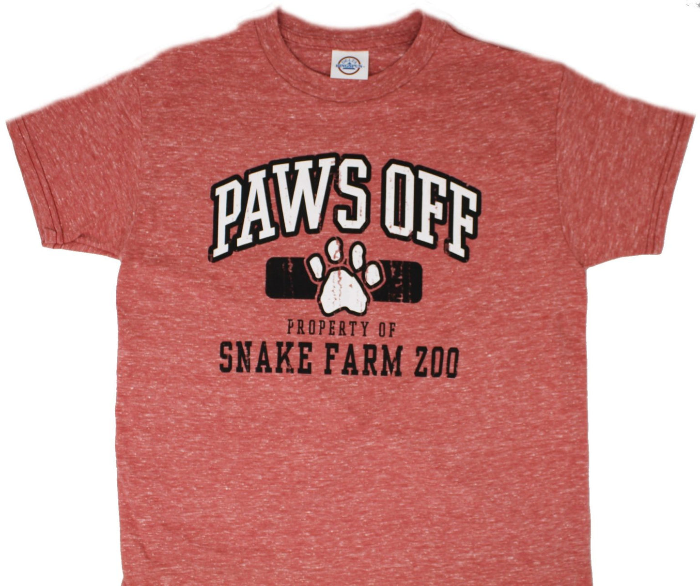 Paws Off Tee - Red