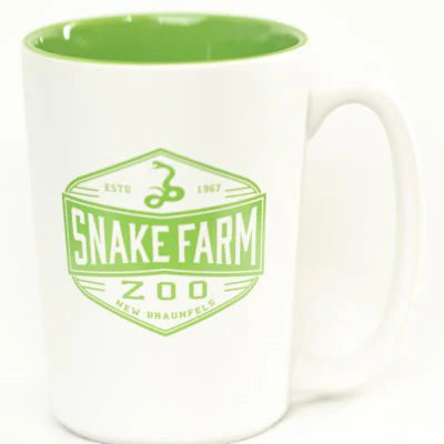 Rocca Coffee Mug - White/Green
