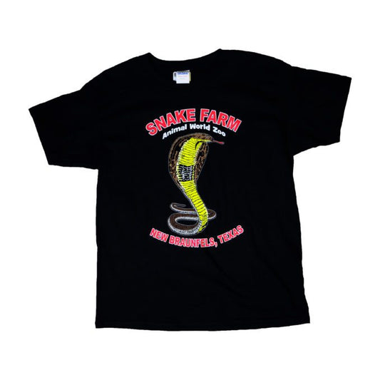 Classic Snake Farm Tee - Black