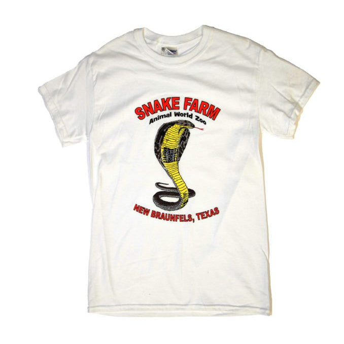 Classic Snake Farm Tee - White