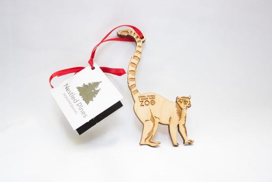 Ring-Tailed Lemur Ornament